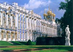 Экскурсия в Пушкин (Царское Село) с посещением Екатерининского дворца